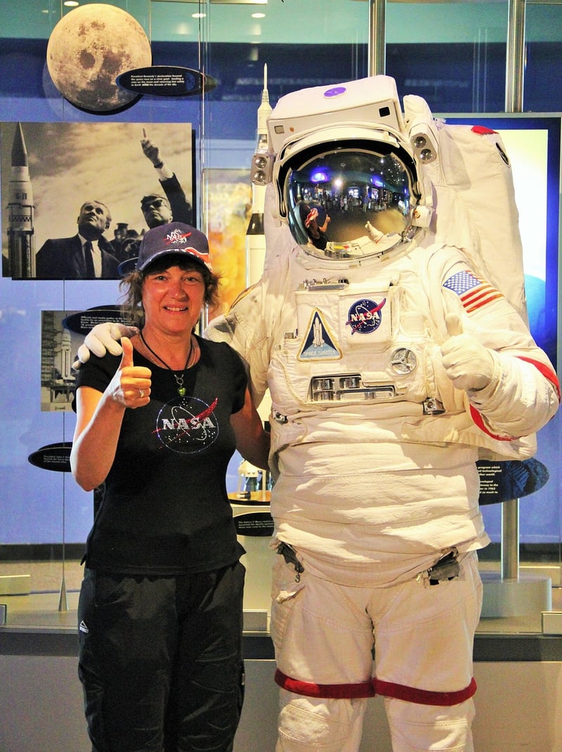 Astronaut in space suit